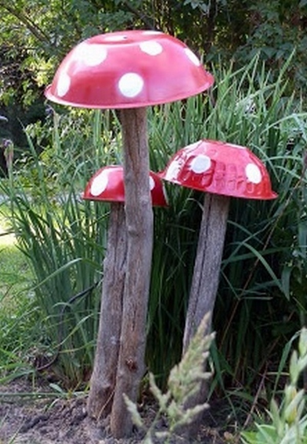 That artist woman: How to make a Mushroom Decoration for the