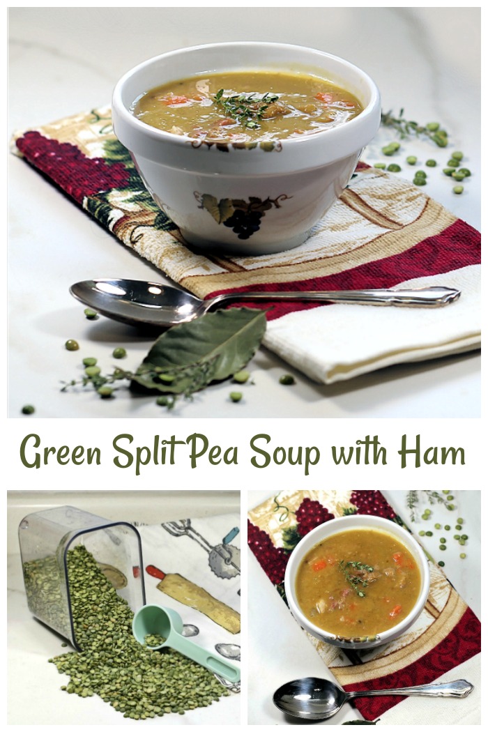 Green split pea soup recipe with ham bone