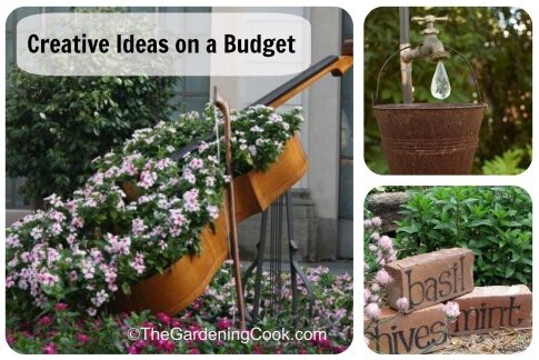 Creative Gardening DIY projects on a budget