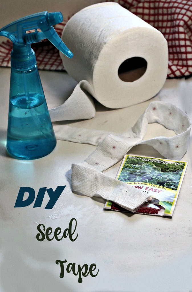 Make Your Own Seed Tape Homemade Seed Tapes From Toilet Paper
