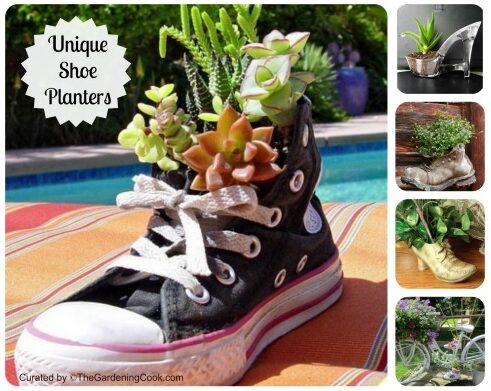 shoe planters Great selection of unique shoe planters
