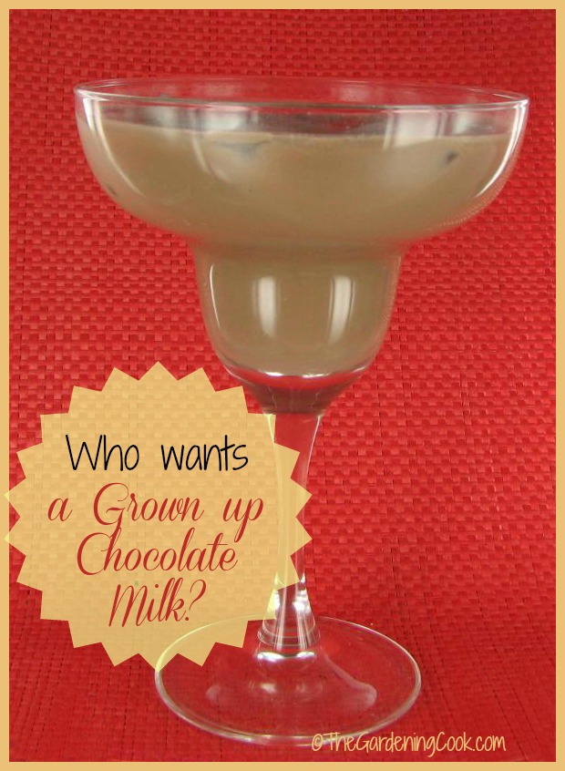 Who wants a grown up chocolate milk?