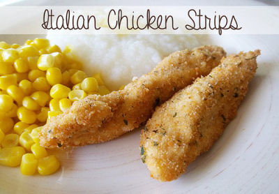 Italian Chicken Strips