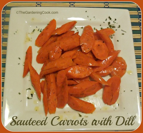 Sauteed Carrots with Fresh Dill