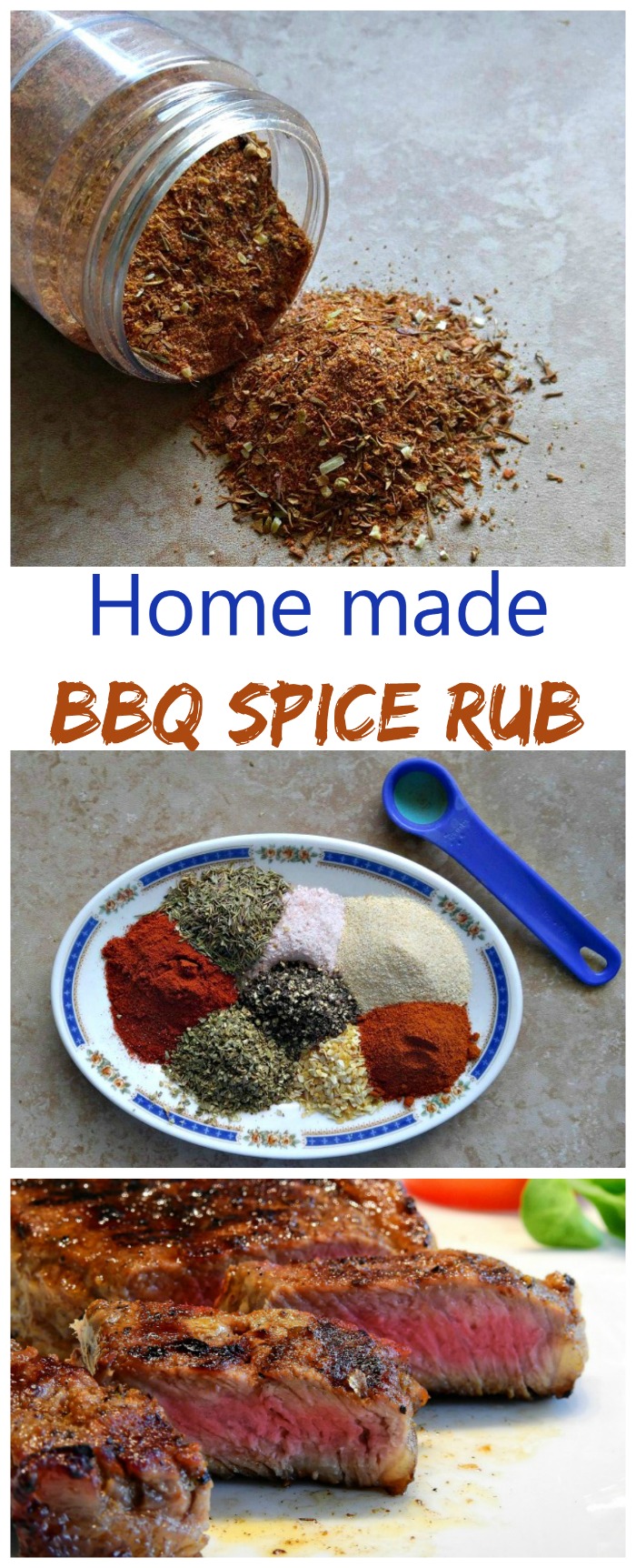 This spice rub is simple to make and makes any meat taste great on the grill. Make some today!