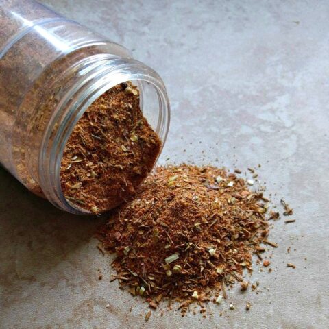 Store the spice rub for months in an air tight jar.