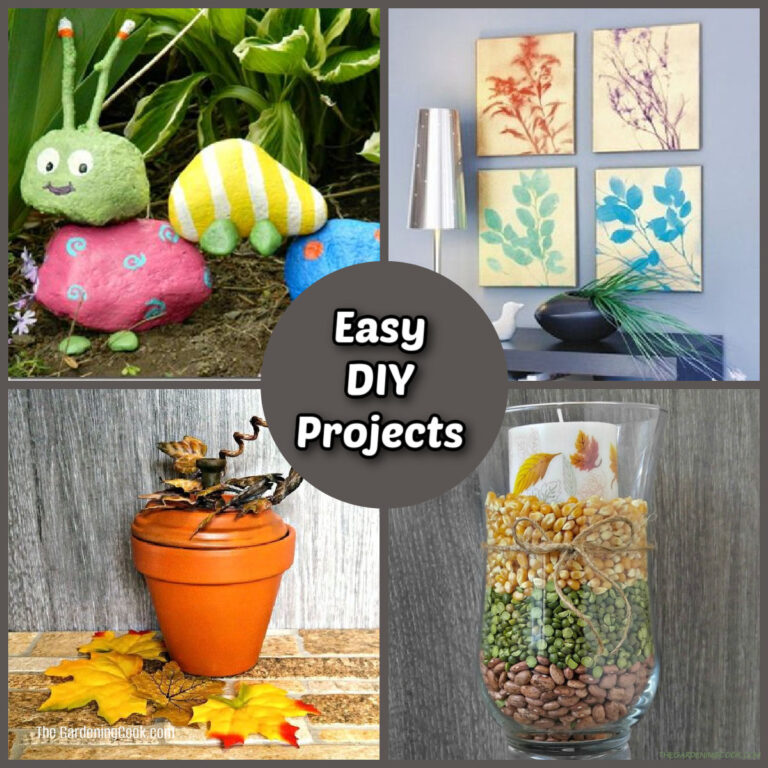 DIY Projects: Easy Do-It-Yourself Ideas for Home and Garden