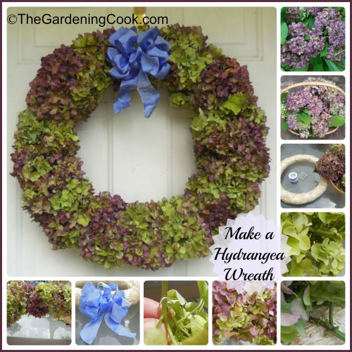 Make your own Hydrangea Wreath - Step by Step photo tutorial