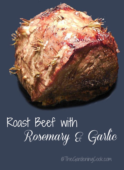 Roast Beef with Rosemary and Garlic