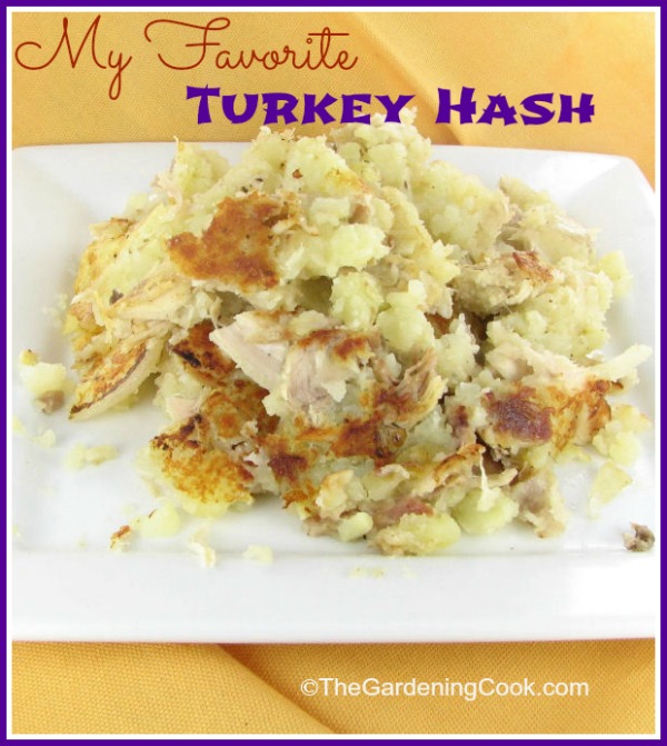 My Favorite turkey and potato hash