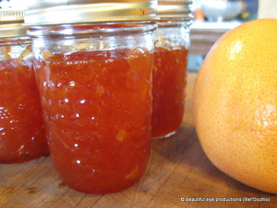 Grtapefruit marmalade.
