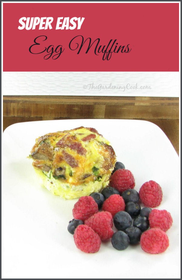 Super Easy Egg Muffins - a great alternative to fast food
