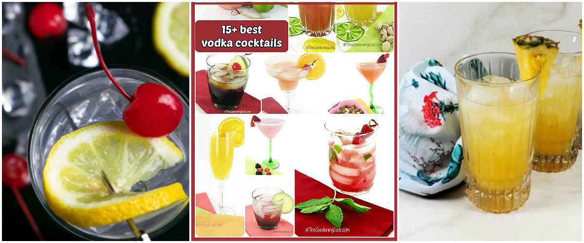 Vodka recipes to try including Tom Collins and a Cuban Breeze.
