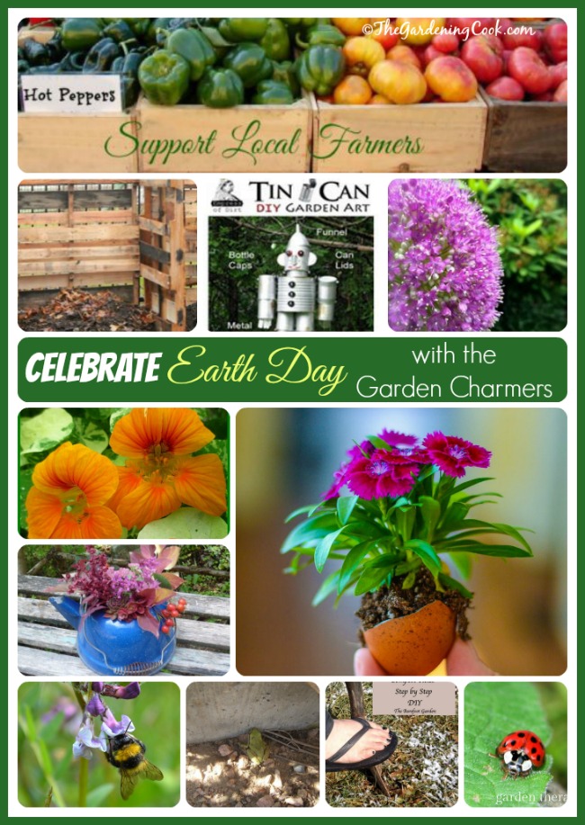 Celebrate Earth Day with The Garden Charmers #EarthDayProjects