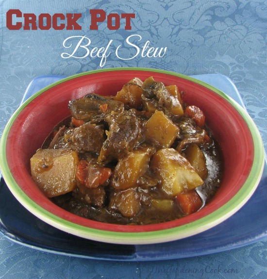 Crockpot Beef Stew @crockpotrecipes #slowcookerrecipes