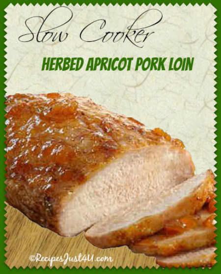Slow Cooker Pork Loin Roast from recipesjust4u.com