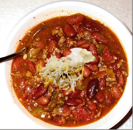Slow cooker taco chili