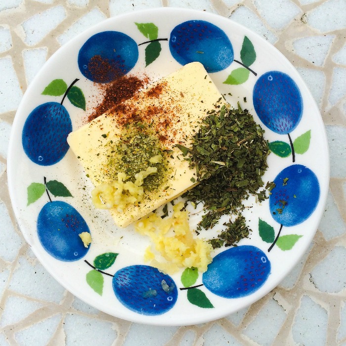 Herb butter is easy to make