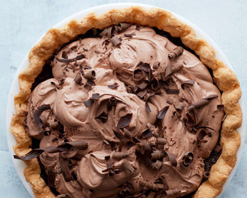 Double chocolate cream pie.