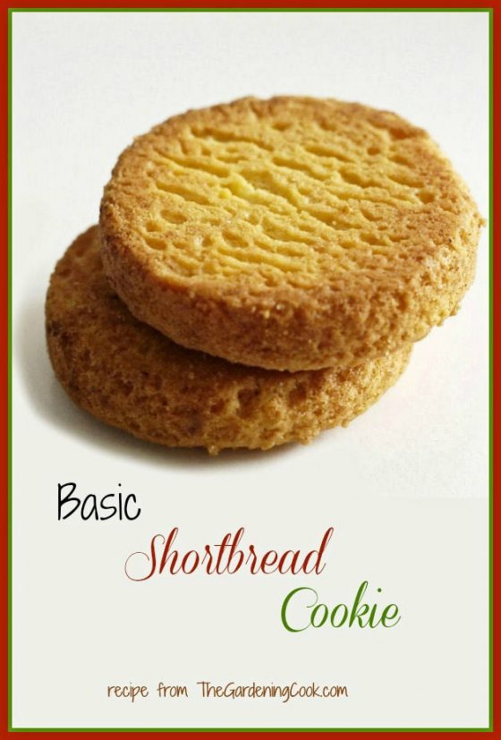 Scottish Shortbread Cookie - Making Basic Shortbread Cookies