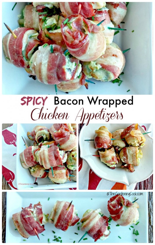 Spicy Bacon Wrapped Chicken Appetizers for Cinco de Mayo