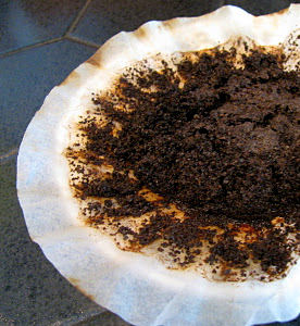 add coffee grounds to your soil 