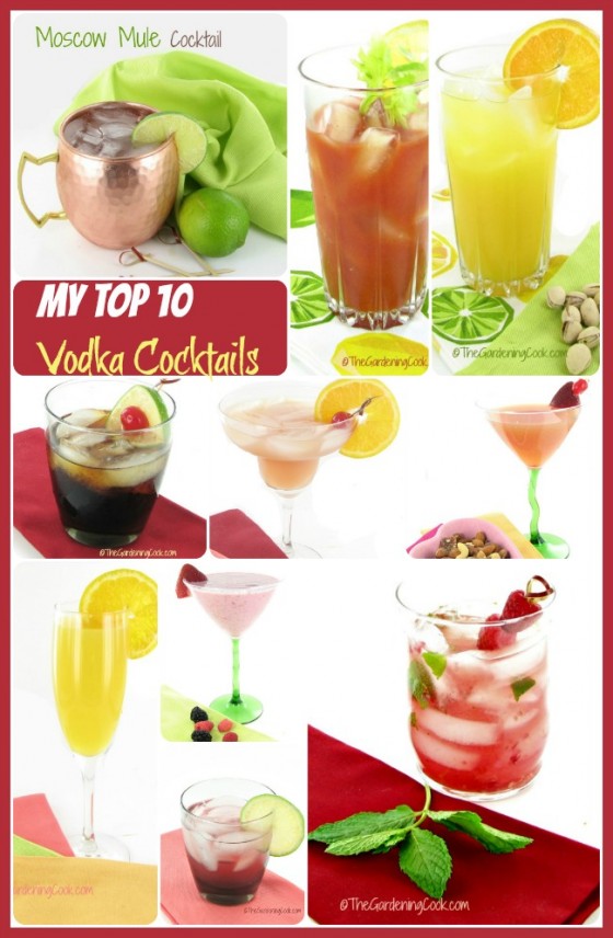Vodka Drinks My 10 Favorites for Cocktail Hour The Gardening Cook