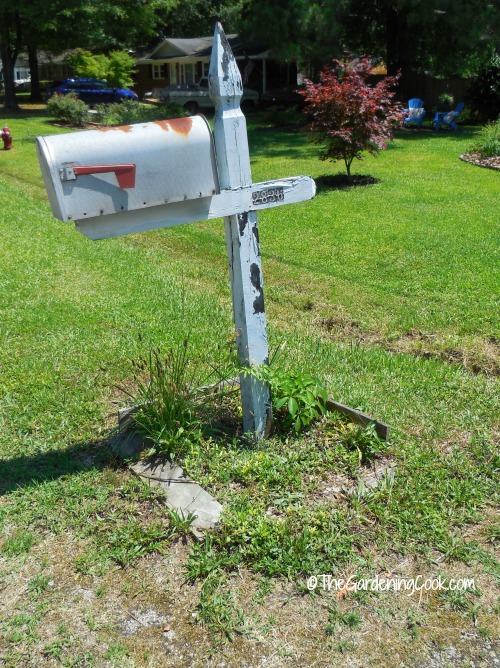 My mailbox was a real eyesore