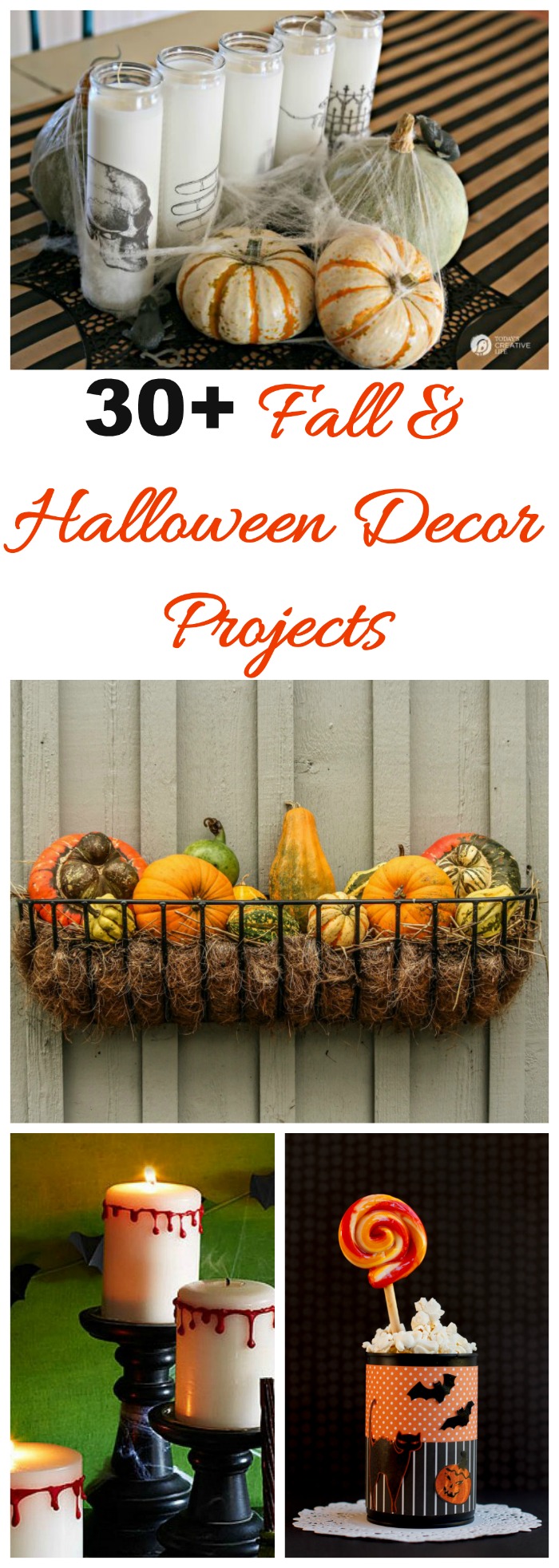 Thees 30+ Halloween Decor projects will transform your home into a spooky and eerie place for the holiday