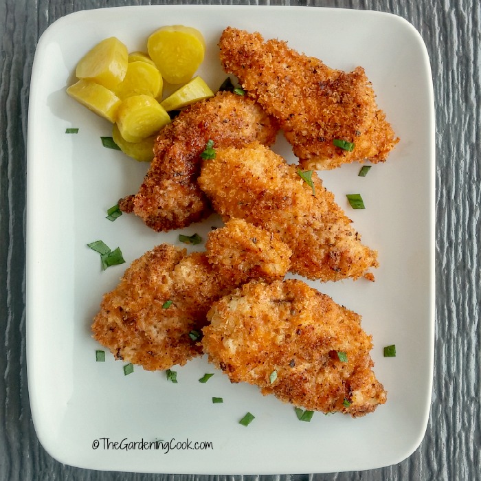 This copycat KFC oven fried chicken has a ton of flavor with all the fat and calories of deep frying. thegardeningcook.com