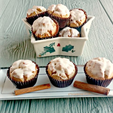 Eggnog muffins - make a great Santa treat