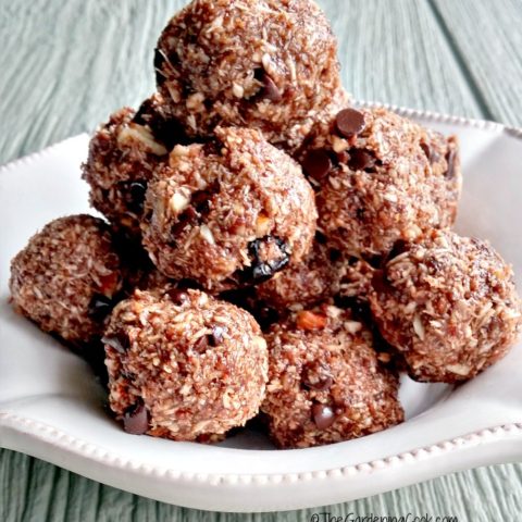 Espresso Paleo Chocolate hazelnut energy bites