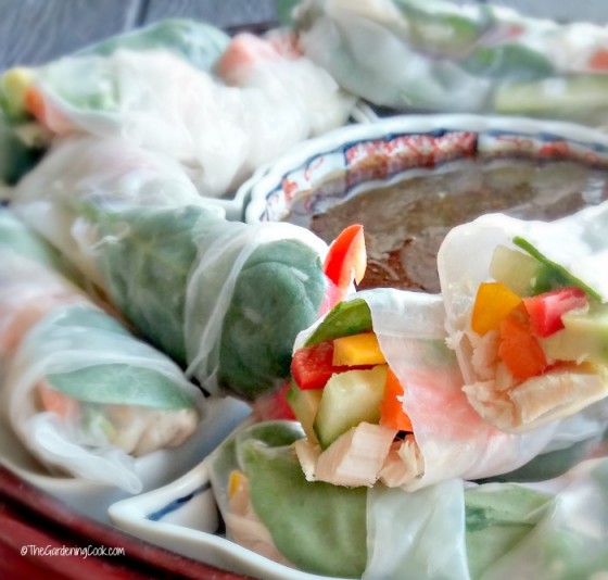 Albacore Tuna Rice Paper Spring Rolls Asian Delights