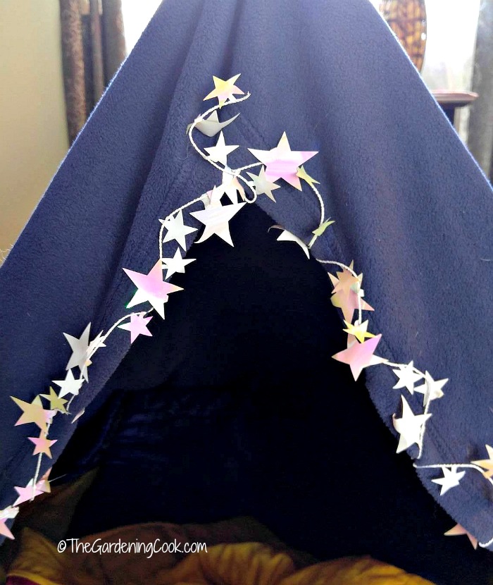 Starry night for Indoor Camping Party