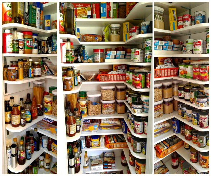 Finished pantry closet makeover