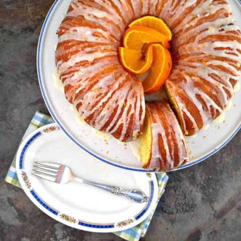 orange bundt cake