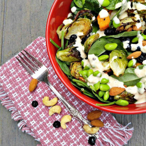 Hearty roast vegetable salad