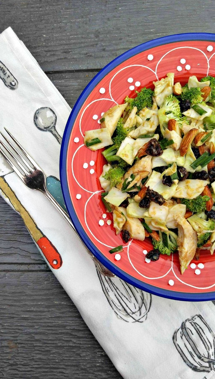 This tasty broccoli salad makes a great side dish or main course salad.