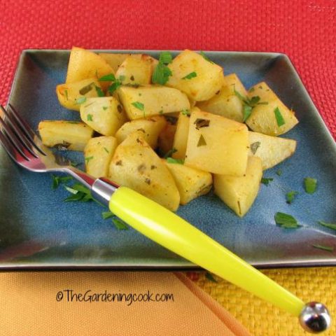 Roasted Potatoes with Spices and Lemon