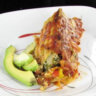 Vegetarian Manicotti - Healthy Italian Main Course Recipe