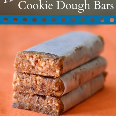 Healthy Cookie Dough Bars