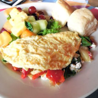 Artichokes and Feta Cheese Omelette