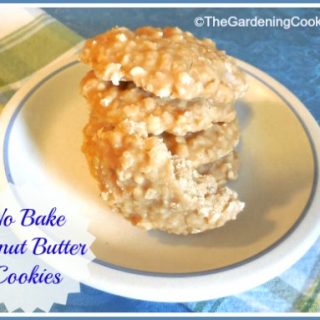 No Bake Peanut Butter Cookies