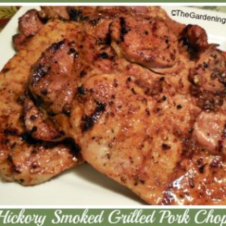 Hickory Smoke Grilled Pork Chops