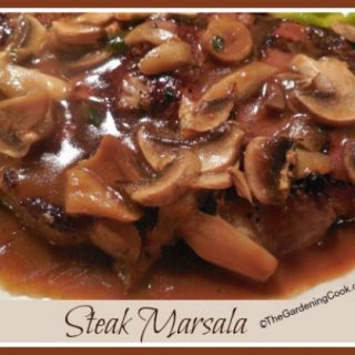 Steak Marsala with Mushrooms