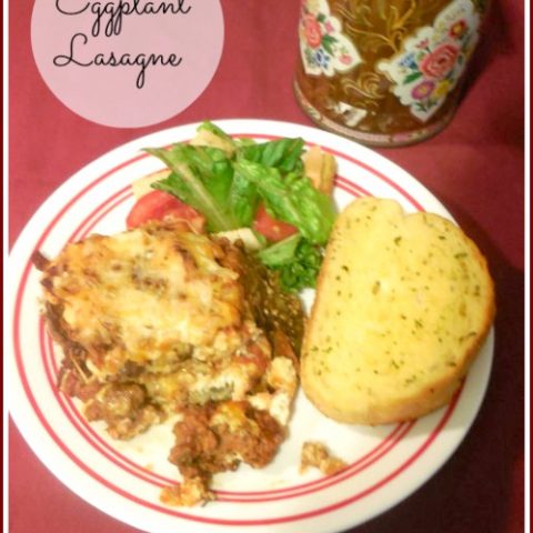 Cheesy Eggplant Lasagne