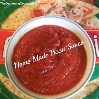 Homemade Pizza Sauce.