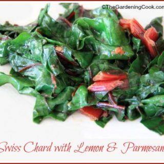 Sauteed Swiss Chard with Lemon and Parmesan Cheese