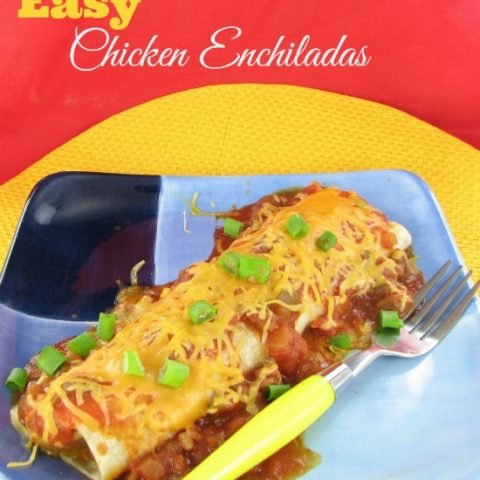 Easy Chicken Enchiladas