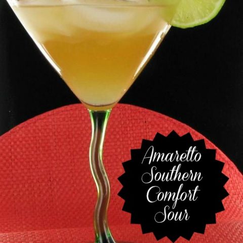 Amaretto Southern Comfort Sour Cocktail
